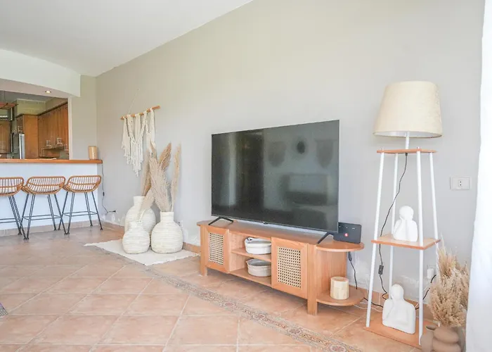 Boho 3br Duplex With Garden & Modern Interior Ain Sukhna